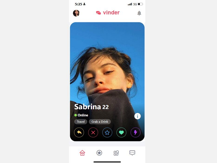 Free Vinder Social App