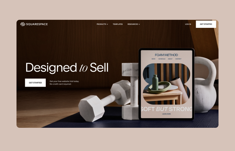 Squarespace - Online website builder